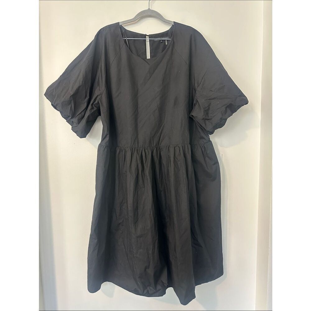 Tuckernuck English Factory Poplin Bubbke Sleeve Dress 3X